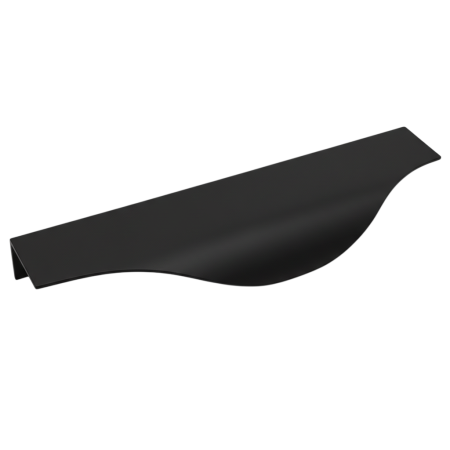 Moderne - Maner pentru mobila Alvera, finisaj negru mat, L:150 mm