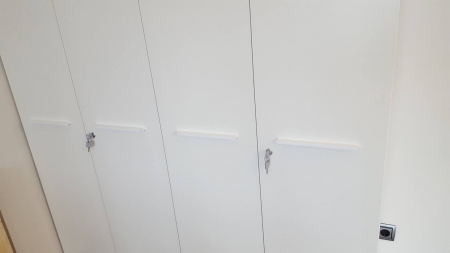 Maner pentru mobila Angle, finisaj alb mat, L 1480 mm [4]