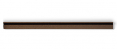 Moderne - Maner pentru mobila Angle, finisaj maro metalizat, L 100 mm