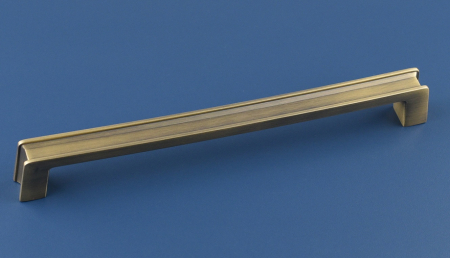 Maner pentru mobila Aron, finisaj alama antichizata periata CB, 192 mm [4]