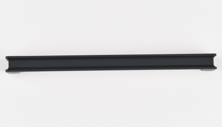 Maner pentru mobila Aron, finisaj negru mat CB, 192 mm [1]