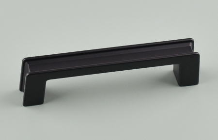 Maner pentru mobila Aron, finisaj negru mat CB, 96 mm [4]