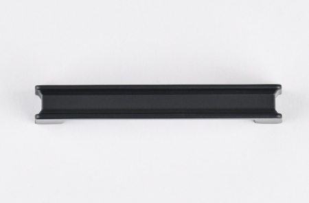 Maner pentru mobila Aron, finisaj negru mat CB, 96 mm [1]