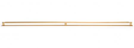 Moderne - Maner pentru mobila Arpa Plate, finisaj alama intunecata periata, L 1216 mm