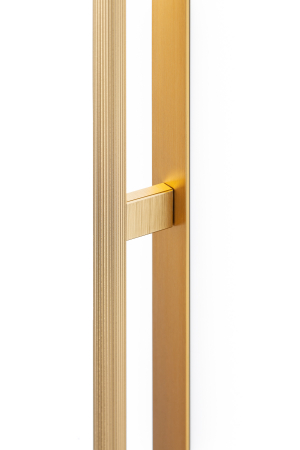 Maner pentru mobila Arpa Plate, finisaj alama intunecata periata, L 1216 mm [2]