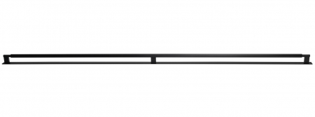 Moderne - Maner pentru mobila Arpa Plate, finisaj negru periat, L 1216 mm