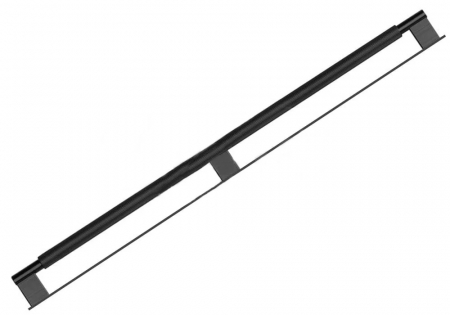 Maner pentru mobila Arpa Plate, finisaj negru periat, L 1216 mm [3]