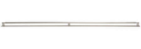 Moderne - Maner pentru mobila Arpa Plate, finisaj otel inoxidabil, L 1216 mm