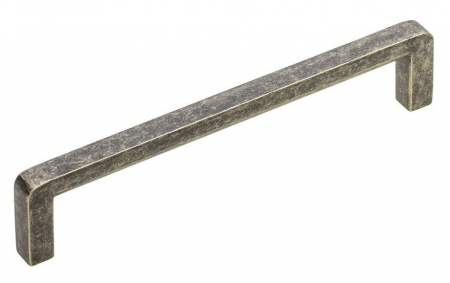 Clasice si vintage - Maner pentru mobila Bagio, finisaj alama antichizata GT, L:136 mm