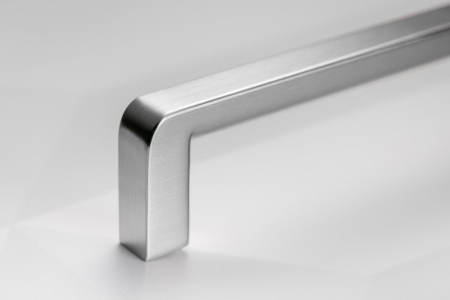 Maner pentru mobila Bagio, finisaj otel periat GT, L:136 mm [4]
