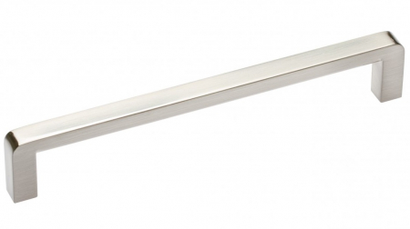 Moderne - Maner pentru mobila Bagio, finisaj otel periat GT, L:136 mm