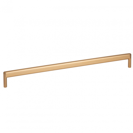 Moderne - Maner pentru mobila Beam, finisaj alama cava periata, L:328 mm