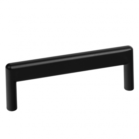 Moderne - Maner pentru mobila Beam, finisaj negru mat, L:104 mm