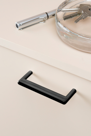 Maner pentru mobila Beam, finisaj negru titan lustruit, L:104 mm [3]
