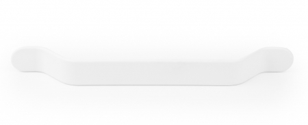 Moderne - Maner pentru mobila Belt, finisaj alb mat, L: 221.3 mm