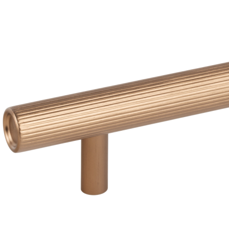 Maner pentru mobila Boto, finisaj alama cava periata, L:226 mm [2]