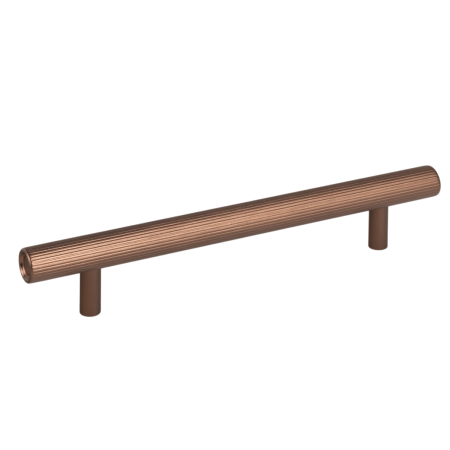 Moderne - Maner pentru mobila Boto, finisaj bronz periat, L:226 mm