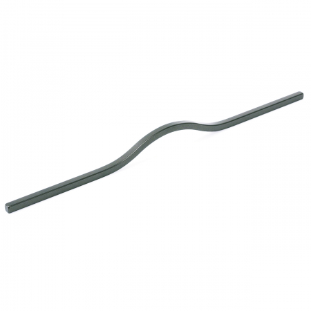 Manere si butoni - Maner pentru mobila Brave, finisaj gri metalizat, L:600 mm