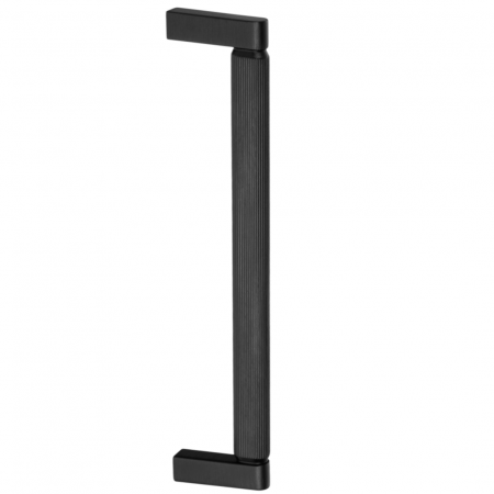 Moderne - Maner pentru mobila Brooklyn Big, finisaj negru periat, L:466 mm