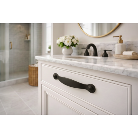 Maner pentru mobila Calisto, finisaj negru mat, L:163 mm [2]