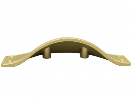 Maner pentru mobila Calypso, finisaj alama satin CB, 32 mm [3]