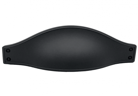 Maner pentru mobila Calypso, finisaj negru mat CB, 64 mm [1]