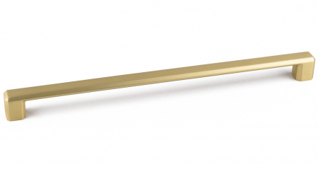 Moderne - Maner pentru mobila Carli, finisaj alama satin CB, 320 mm