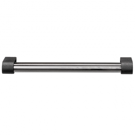 Maner pentru mobila Casey, finisaj negru lava texturat / negru titan lustruit, L:211 mm [1]