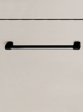 Maner pentru mobila Casey, finisaj negru lava texturat / negru titan lustruit, L:339 mm [2]