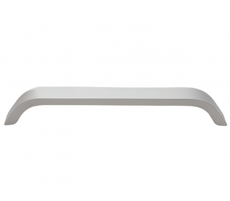 Moderne - Maner pentru mobila Clarion, finisaj aluminiu, L:142 mm