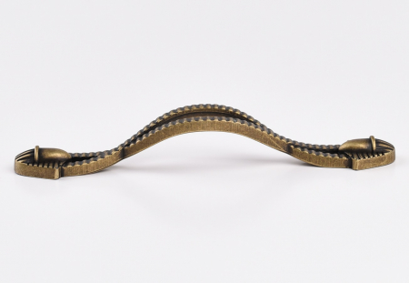Maner pentru mobila Cleopatra, finisaj alama antichizata CB, 128 mm [3]