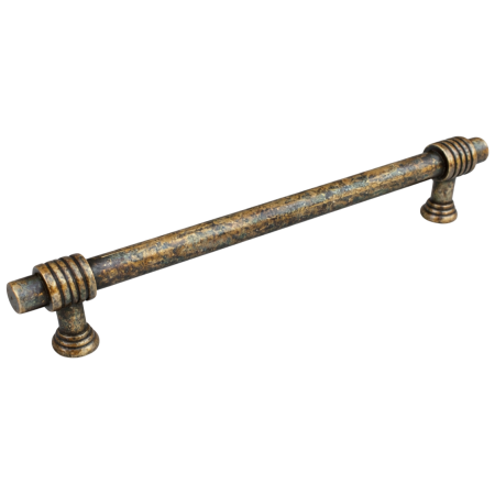 Maner pentru mobila Cruz, finisaj bronz oxidat, L:192 mm [0]