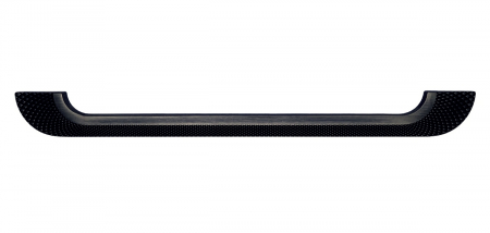 Moderne - Maner pentru mobila Dax, finisaj negru mat CB, 224 mm