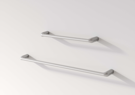 Maner pentru mobila Delgot, finisaj alb, L:138 mm [2]