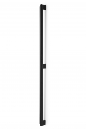 Manere si butoni - Maner lung pentru mobila Duo Big, finisaj negru mat lacuit, L:1016 mm