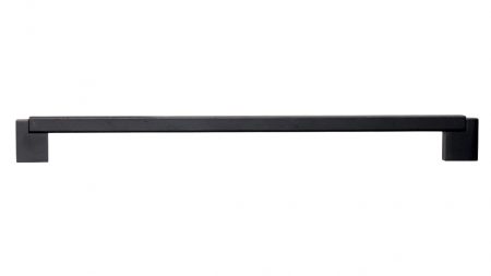 Maner pentru mobila Duo Mini, finisaj negru mat lacuit, L:354.6 mm [1]
