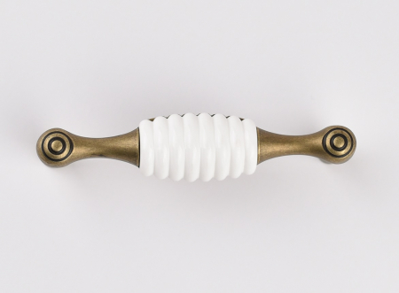 Maner pentru mobila Eliana, finisaj alama antichizata CB, 96 mm [1]