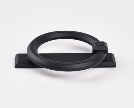 Maner pentru mobila Enzo Line, finisaj negru mat CB, 64 mm [2]