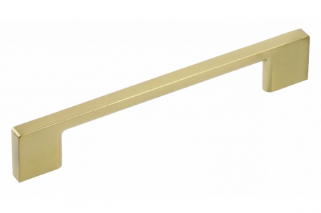 Moderne - Maner pentru mobila Ermin, finisaj alama periata FD, L:226 mm