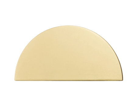 Moderne - Maner pentru mobila Esme, finisaj alama mata CB, 96 mm