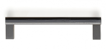 Maner pentru mobila Eto, finisaj negru mat/negru mat lacuit, L:174.6 mm [2]