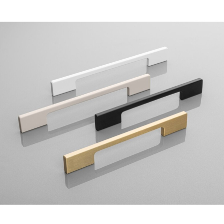 Mâner pentru mobilă Extend GTV, negru mat GT, L: 222 mm [2]