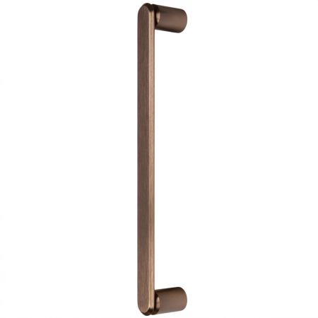 Moderne - Maner pentru mobila Fase Big, finisaj bronz periat, L:348 mm
