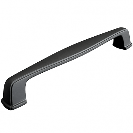 Clasice si vintage - Maner pentru mobila Ferdi, finisaj negru mat CB, 160 mm