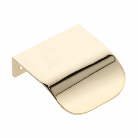 Moderne - Maner pentru mobila Fiord, finisaj alama lustruita GT, L:44 mm