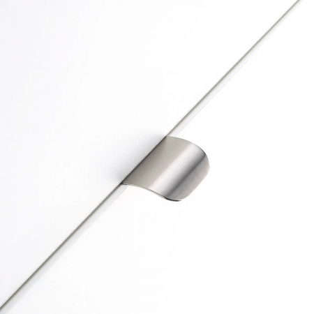 Maner pentru mobila Fiord, finisaj otel periat GT, L:44 mm [1]