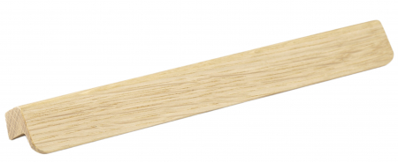 Manere si butoni - Maner pentru mobila Flapp Wood, finisaj natur, L:200 mm