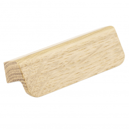 Manere si butoni - Maner pentru mobila Flapp Wood, finisaj natur, L:70 mm