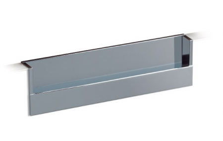 Moderne - Maner pentru mobila Flat, finisaj crom lucios, L:174.8 mm
