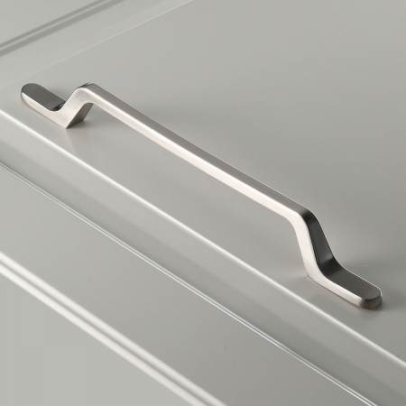 Maner pentru mobila Flavio, finisaj otel periat GT, L:225 mm [4]